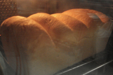Хлеб тостовый "облачко"  // cream cheese bread: шаг 11