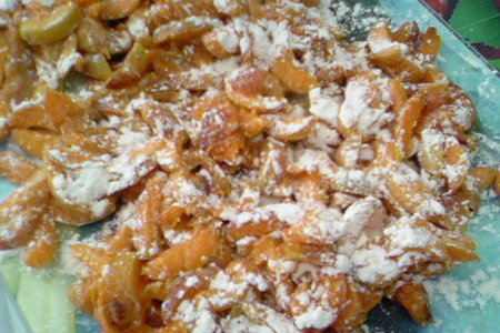 Пирожки с абрикосами из теста 2 в 1.: шаг 4