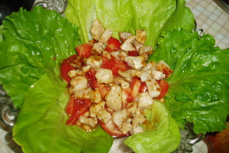 Салат с свининой и фасолью: шаг 3