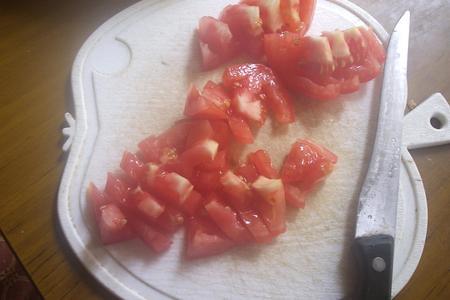 Салат из помидор с брынзой: шаг 2