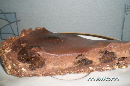 Шоколадный тарт с черносливом (для шоколадоманов): шаг 6