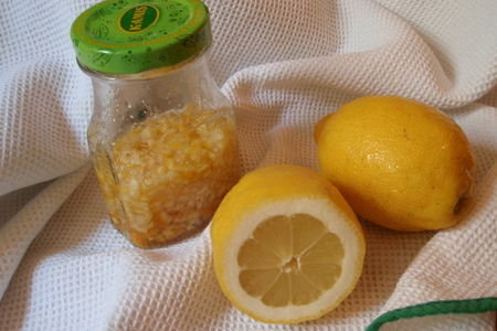 Лимонная цедра для выпечки: шаг 2