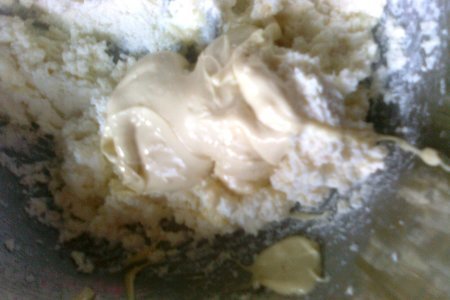 Творожно-малиновый пирог: шаг 3