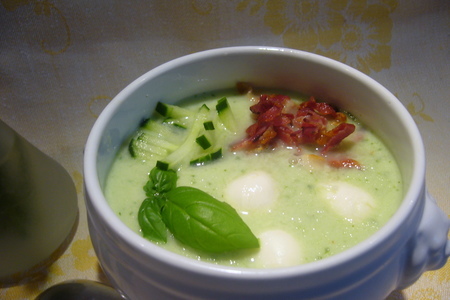 Холодный дынно-огуречный суп: шаг 4