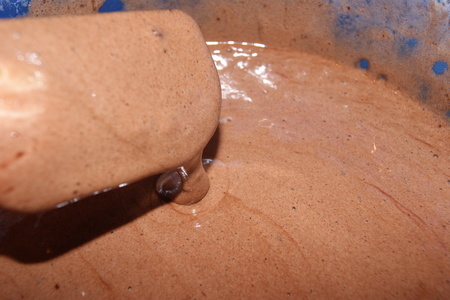 Шоколадный рулет "сливовый бархат": шаг 1