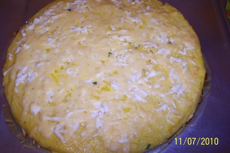 Мамалыга или полента с сыром: шаг 6
