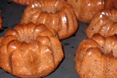 Шоколадные кексы «два орешка»: шаг 8