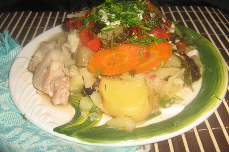 Свинина томлённая с овощами(по мотивам домлямы): шаг 12