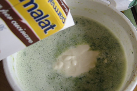 Не скучный холодный суп-капучино: шаг 7