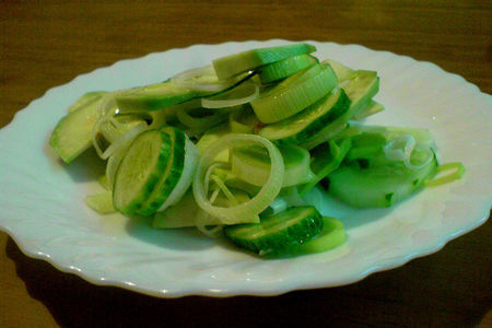 Салат из огурцов и авокадо: шаг 4