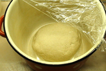 Пресный тосканский хлеб. (серый, формованный на закваске.): шаг 7
