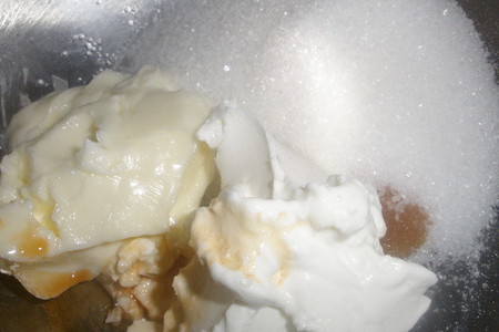 Пирог с миндалем, маскарпоне и белым шоколадом. фантастически вкусный!!!: шаг 1