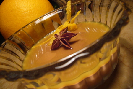 Шоколадный десерт с апельсиново-бадьяновым соусом.: шаг 2
