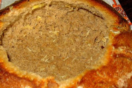 Рагу из паприки в хлебной корочке (pagnotta ai peperoni)): шаг 2