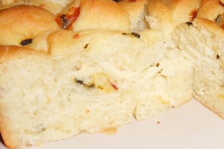 Хлеб с сыром и базиликом: шаг 5