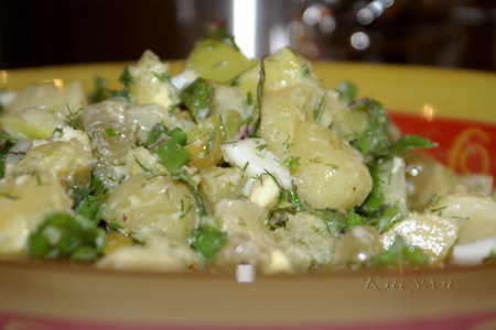 Кабачково-картофельный салат: шаг 4