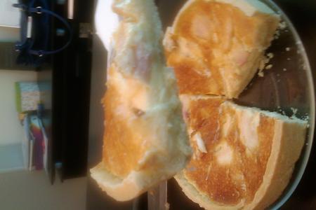 Тарт с ванильным кремом и персиками: шаг 2