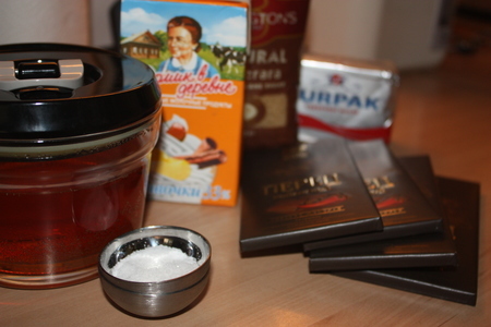 Шоколадная соленая карамель (плюс рецепт инвертного сиропа): шаг 1