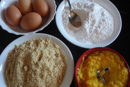 Галисийский пирог или tarta de santiago -  как и обещала, без муки, разрыхлителей и т.д. (дуэль) :): шаг 1