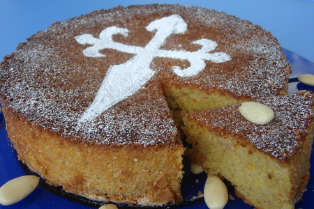 Галисийский пирог или tarta de santiago -  как и обещала, без муки, разрыхлителей и т.д. (дуэль) :): шаг 8