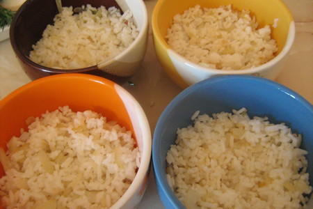 Яйца с рисом,запечённые в соусе из шампиньонов.: шаг 9