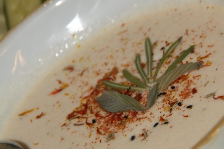 Пряный холодный суп с мятой из серии "что съесть,чтобы похудеть": шаг 2