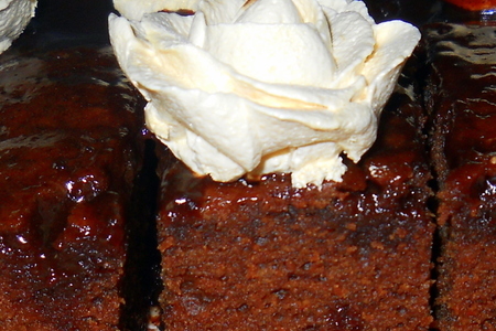Супер шоколадное пирожено с пропиткой: шаг 3