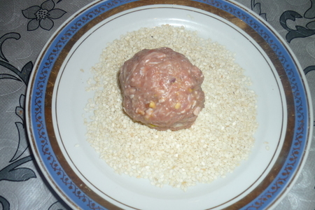 Кизилово-томатный суп с гречневыми "орешками"(дуэль): шаг 7