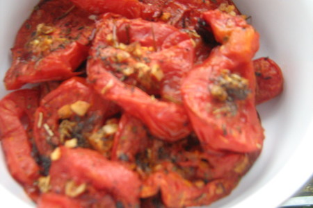 Суп-крем из баклажанов с запечёнными помидорами.: шаг 4