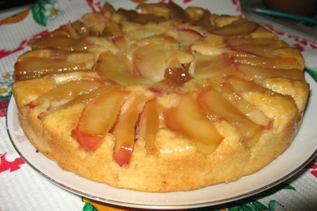 Яблочный пирог-перевертыш с кленовым сиропом: шаг 2