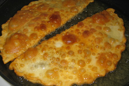 Тунисские пирожки с яйцом. (чебуреки по-восточному): шаг 9