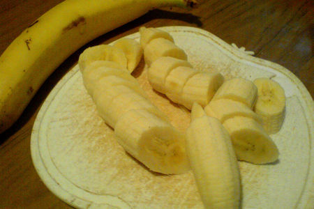 Банановое желе с топлёным молоком: шаг 1
