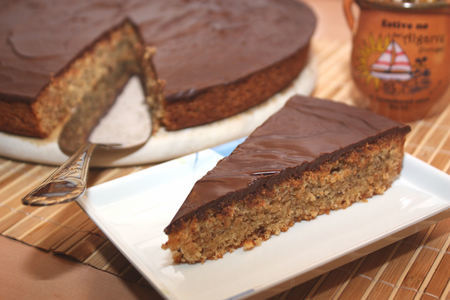 Ореховый пирог с «коричневым маслом»: шаг 9