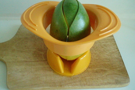 Перечное манго с йогуртом: шаг 3