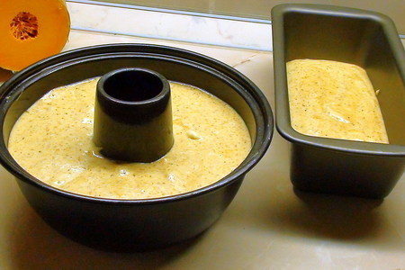 Тыквенный кекс с миндалём на оливковом масле с цитрусовым соусом.: шаг 9
