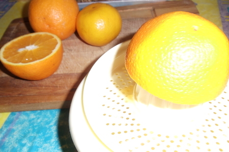 Торт с апельсиновым сиропом под ореховой глазурью: шаг 2