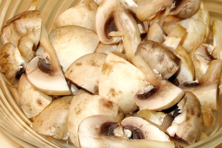 Цветная капуста, запеченная с грибами и сыром: шаг 3