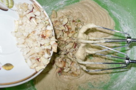 Печенье с сушеными яблоками и орехами: шаг 6