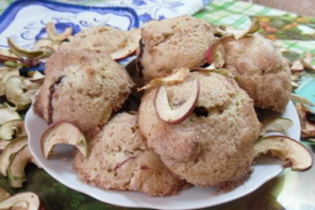 Печенье с сушеными яблоками и орехами: шаг 10