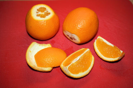 Шоколадно-апельсиновые конфеты - 2 (из апельсиновых корок): шаг 1