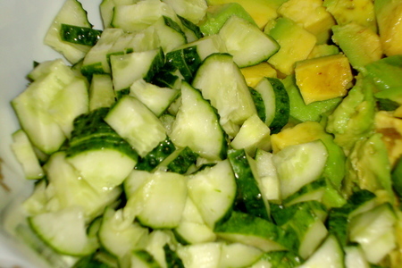 Салат  из свеклы с авокадо: шаг 3