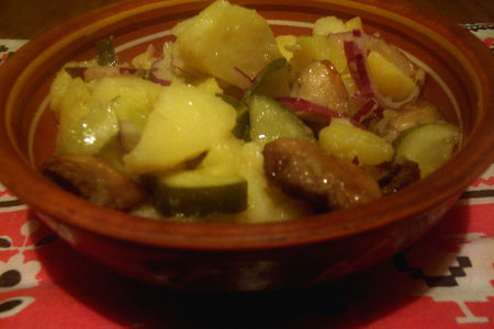 Картофельный салат по-деревенски: шаг 7
