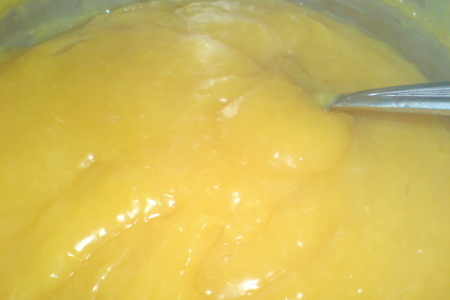 Крем из апельсинового сока с мандаринами и сливками: шаг 2