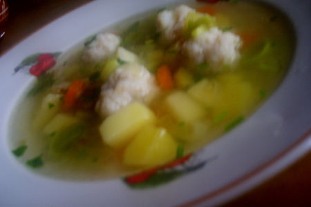 Суп с рыбными фрикадельками: шаг 7