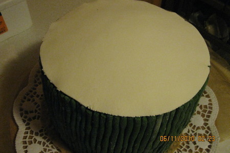Торт "букет": шаг 16