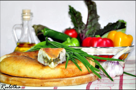 Осетинские пироги со свекольными листьями и сыром (цахараджин).: шаг 21