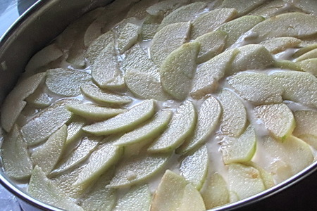 Творожно-яблочный пирог: шаг 9