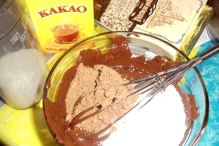 Бананово-шоколадный торт: шаг 6