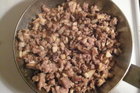 Ракушки с шиитаке и мясом: шаг 8