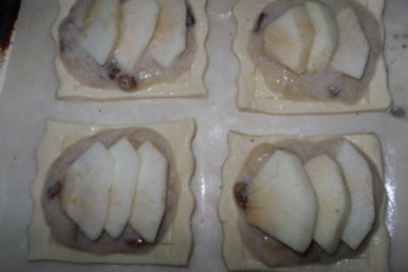 Яблочно-банановые квадратики с изюмом: шаг 8